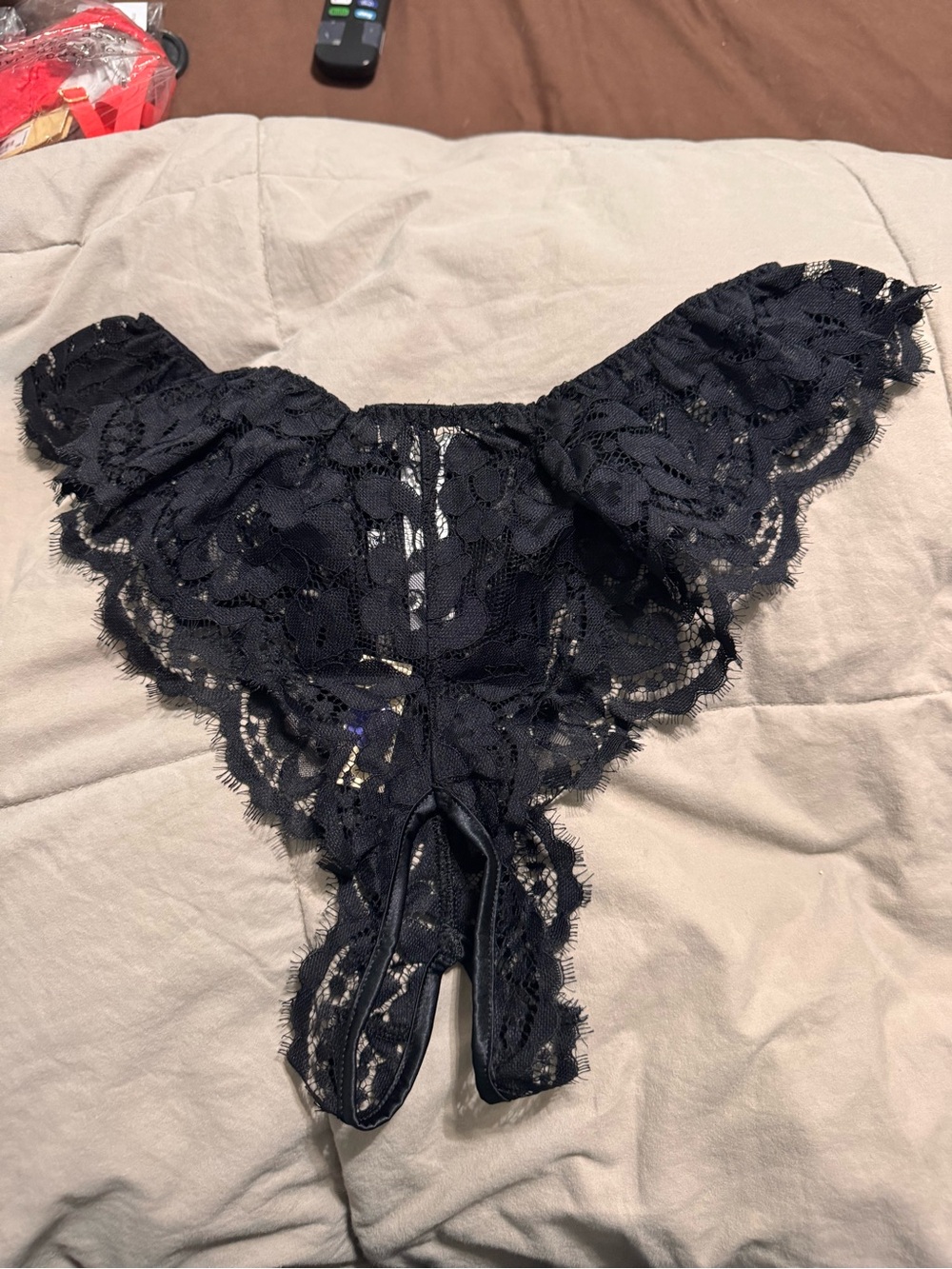 Cosabella Black Lace Women’s Intimates Thong - Elegant Lace Detail